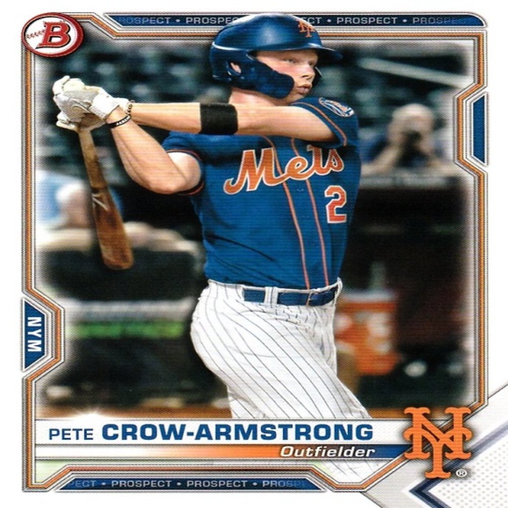 Pete Crow-Armstrong - 2021 Topps/Bowman MLB Prospect Series Card